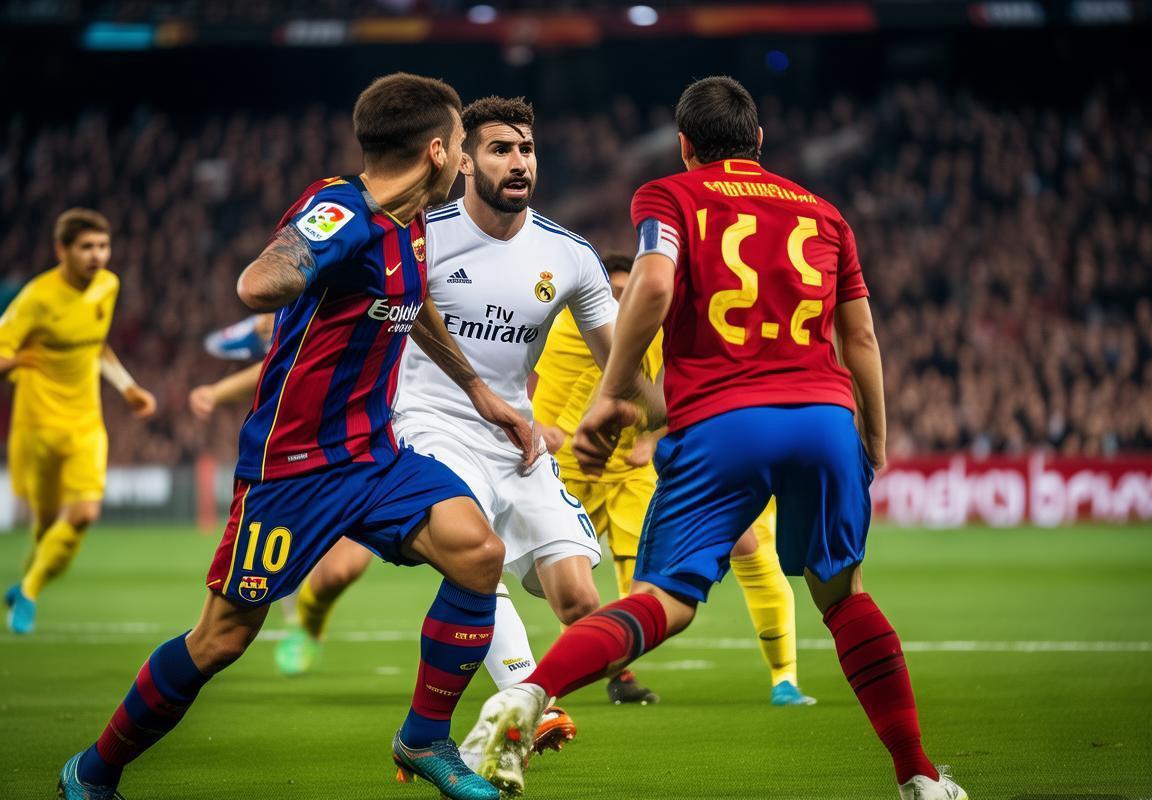 西甲联赛争冠白热化：皇家马德里领跑，巴塞罗那紧追，积分榜前列激战正酣